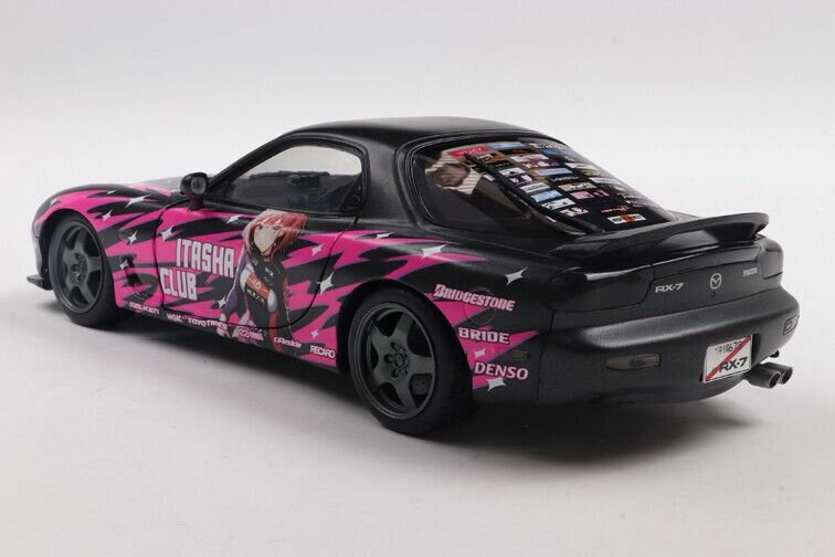 Mazda RX7 FD3RS Solido Works ITASHA Club '99, roze 1:18