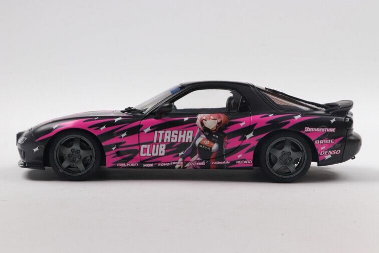 Mazda RX7 FD3RS Solido Works ITASHA Club '99, roze 1:18