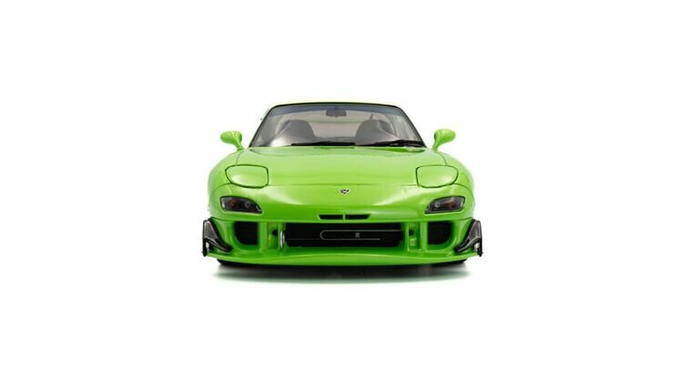 Mazda RX7 FD3RS Solido Works '99, groen 1:18