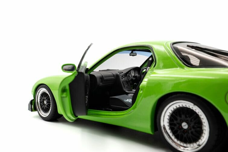 Mazda RX7 FD3RS Solido Works '99, groen 1:18