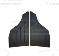 Aluminium achter zijpanelen BMW E46 Coupe