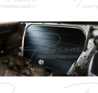 Aluminium achterbank delete paneel BMW E36