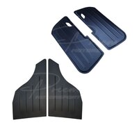 Aluminium deur panelen set BMW E46 coupe