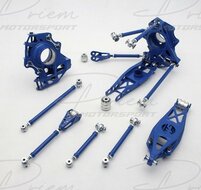 Wisefab BMW E9X M3 Achtervering  set ( Drop knuckle )