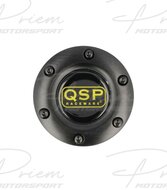 QSP Sport stuur zwart leder offset: 90mm