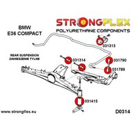 Achterste stabilisatorstangverbinding met stabilisatorstangbus - Sport