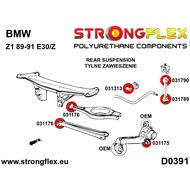 Achterste stabilisatorstangverbinding met stabilisatorstang bus