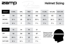 ZAMP RZ 70E FIA Helm Switch Green / Black / Yellow