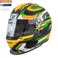 ZAMP RZ 70E FIA Helm Switch Green / Black / Yellow