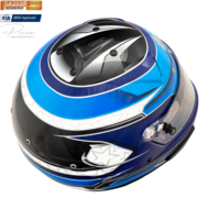 ZAMP RZ 70E FIA Helm Switch Blue / Light Blue