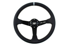 Slide Carbon stuur 350mm Silver Strip offset: 90mm
