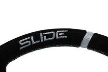 Slide Suede stuur 350mm Silver offset: 90mm