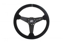 SLIDE Suede stuur 350mm Grijs Strip offset: 20mm