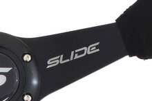 Slide Suede stuur 350mm Gele Strip offset: 20mm