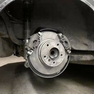 E36 Extra remklauw adapter (Gelast)