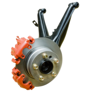 Extra remklauw adapter BMW E36 Compact (Massieve schijven)