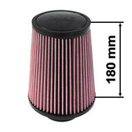 TurboWorks Luchtfilter H:180 DIA:60-77mm