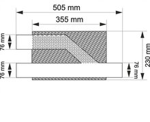 Turboworks Cutout-Ready Demper 76mm 304SS 