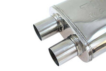 Turboworks Midden H Demper 76mm LT 304SS 355mm