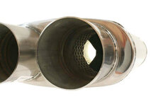 Turboworks Midden H Demper 76mm LT 304SS 355mm