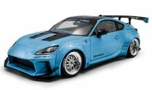 Toyota GR86 Liberty Walk Body Kit '24, blauw 1:18