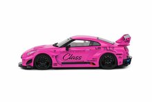 Nissan GTR35 Liberty Walk Silhouette '19, paars 1:43