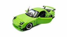 Mazda RX7 FD3RS Solido Works '99, groen 1:18