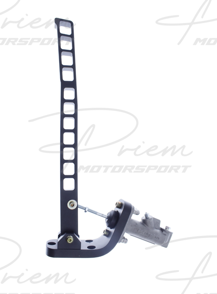 Hydraulische handrem "Ultralight" geanodiseerd zwart