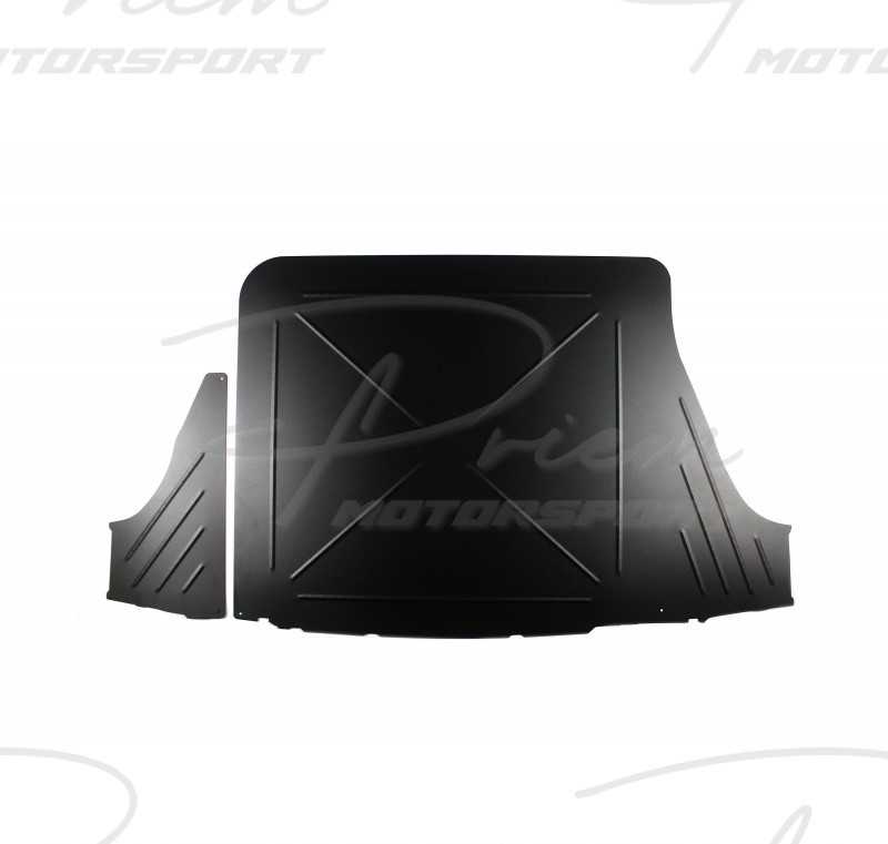Aluminium reservewiel afdek plaat BMW E36 Compact