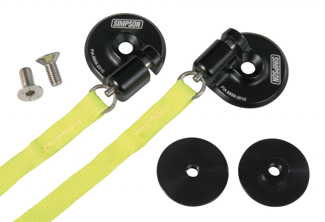 Simpson HANS Clips Quick Release