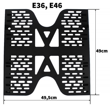 Kuipstoel adapter bevestiging passend voor BMW 3 Serie E36 & E46