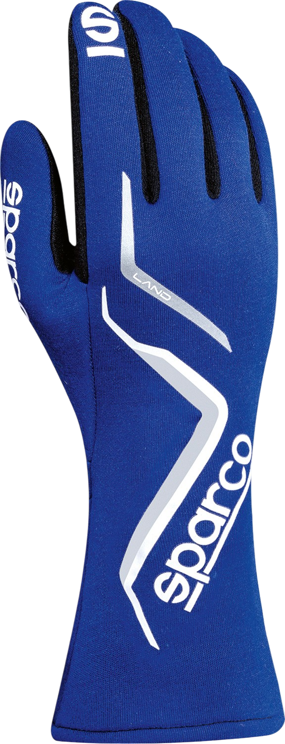 Sparco Race Handschoenen "Land" FIA / Blauw