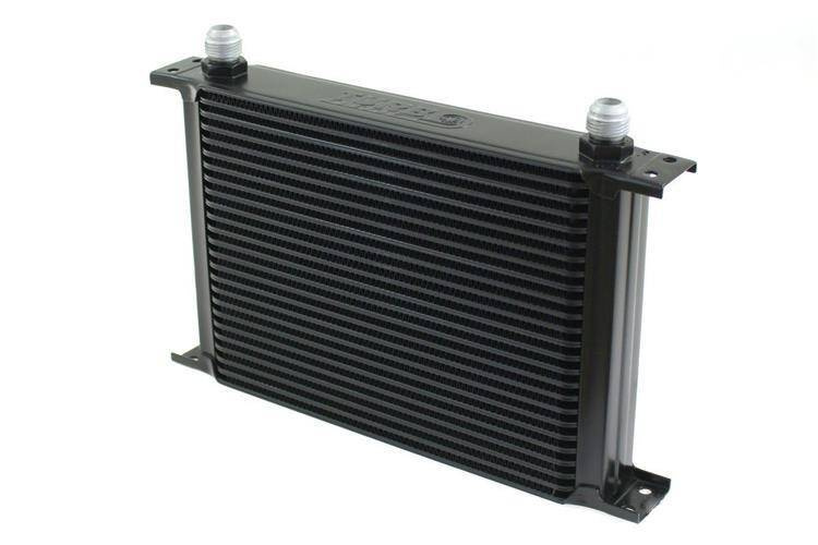 TurboWorks Olie Koeler (25 rijen) 260x195x50 AN8 Zwart