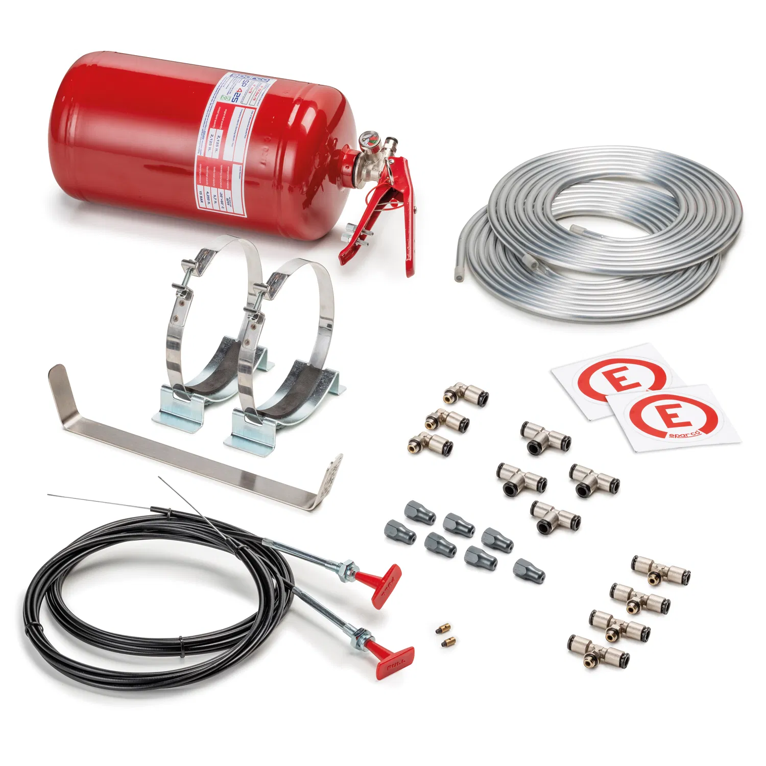 Sparco 4.25L mechanisch brandblussysteem FIA