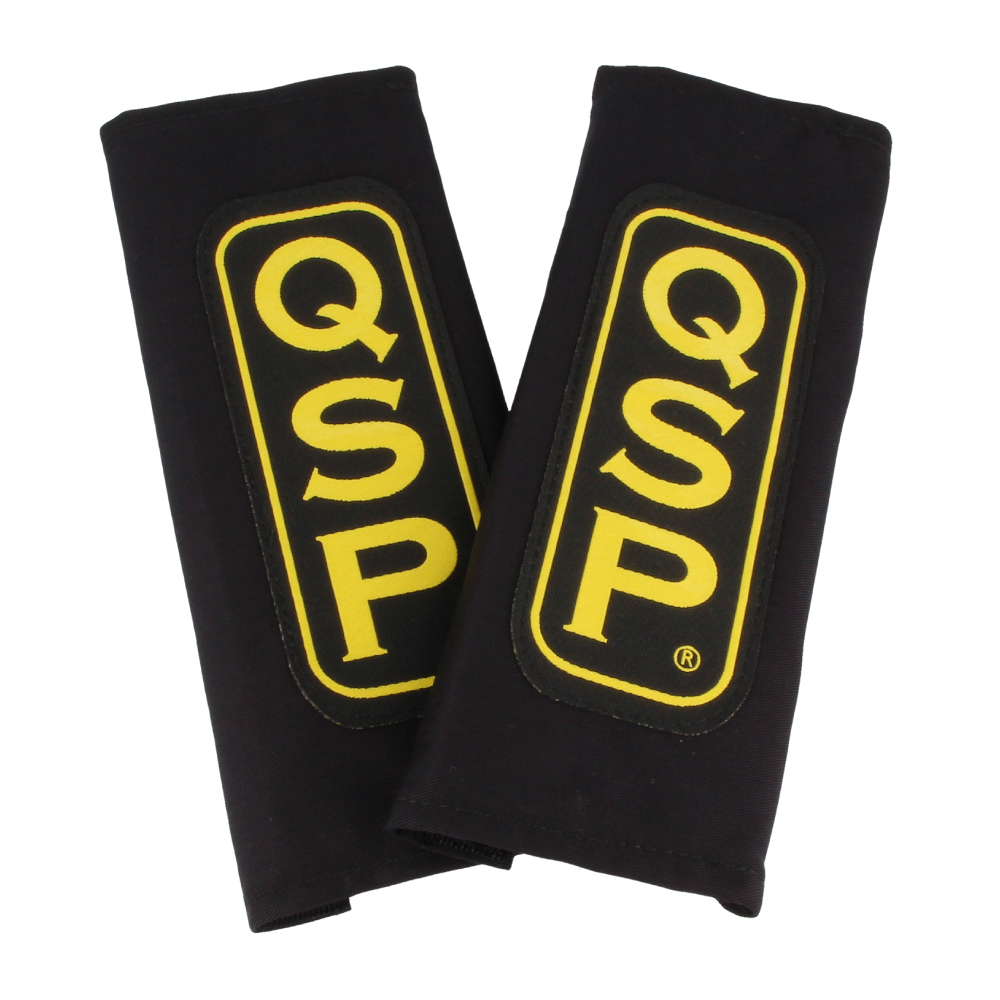 QSP Shoulder pads seat safety harness 3 inch Zwart