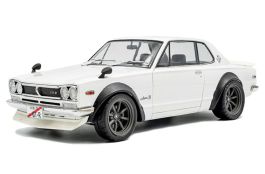 Nissan Skyline (C10) Hakosuka Solido Works '70, wit 1:18