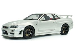 Nissan Skyline R34 GT-R Z Tune '99, zilver 1:18