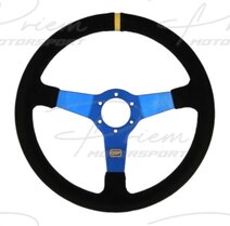 QSP Sport stuur blauw suède offset: 70mm