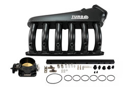 Turboworks Aluminium Inlaat Spruitstuk BMW met M52 Incl gasklep en brandstofrail