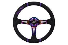 SLIDE Stuurwiel 350mm Leder NeoChrome