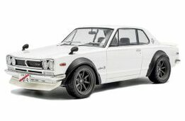 Nissan Skyline (C10) Hakosuka Solido Works '70, wit 1:18