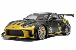 Toyota GR86 Liberty Walk Body Kit '24, zwart/goud 1:18