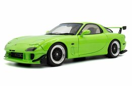 Mazda RX7 FD3RS Solido Works '99, groen 1:18